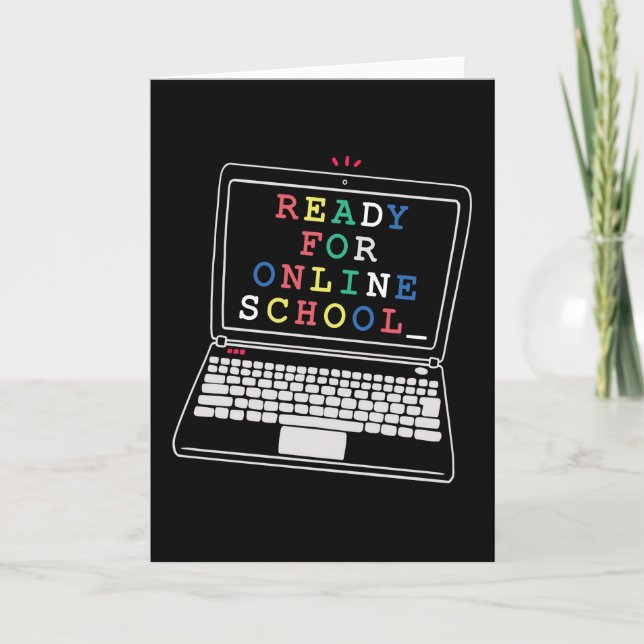 Redo för online-skola kort (Framsida)