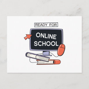 Redo för Online Skola Vykort