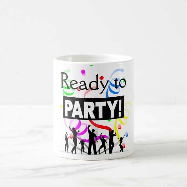 Redo för Party Kaffemugg (Center)