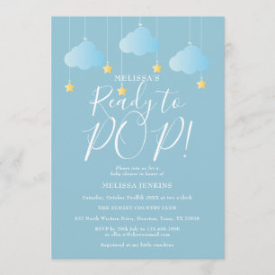 Redo För Pop Twinkle Twinkle Baby Shower Inbjudningar