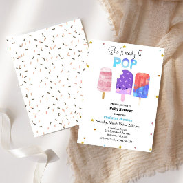Redo för popup-babydusch inbjudningar