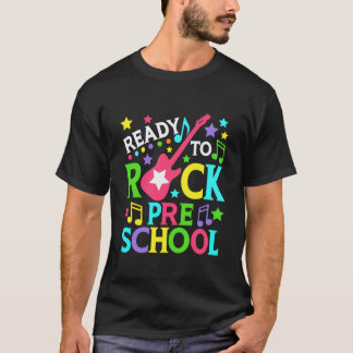 Redo för Rock Förskola Höstterminen Lärare Barn T Shirt