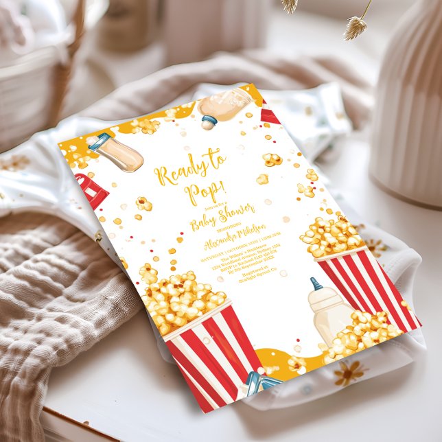 Redo för roligt till popup-fönster för spädbarn inbjudningar (Skapare uppladdad)