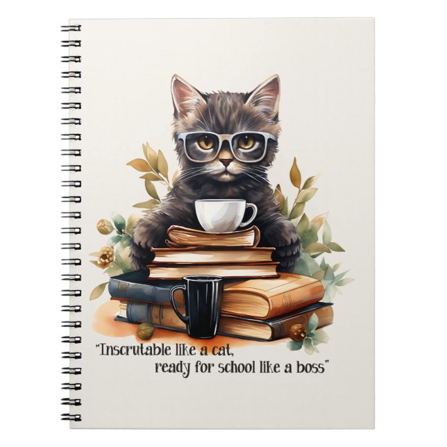 Redo för skola som Chef Anteckningsbok (Framsidan)