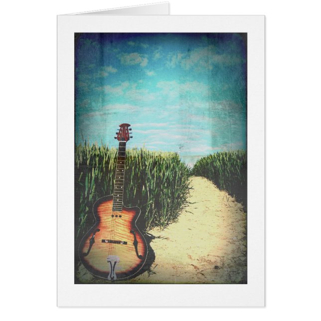 Redo för skörden hälsningskort (Framsidan)