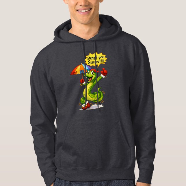 Redo för sommaren!!! hoodie (Framsida)