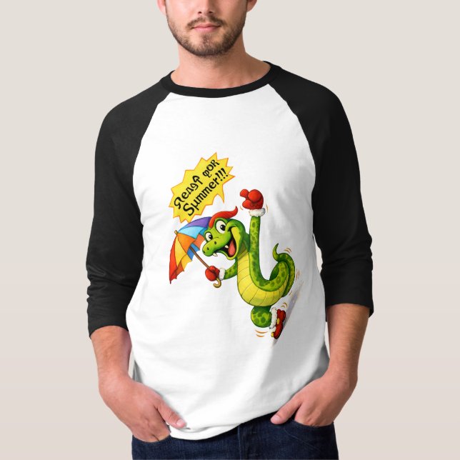 Redo för sommaren!!! t shirt (Framsida)