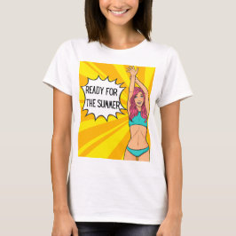 REDO FÖR SOMMER T SHIRT