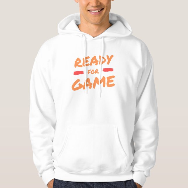redo för spel hoodie (Framsida)