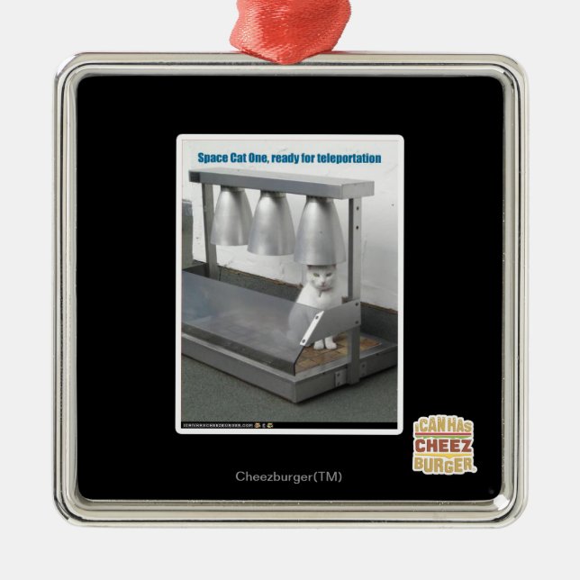 Redo för Teleportation Julgransprydnad Metall (Framsidan)