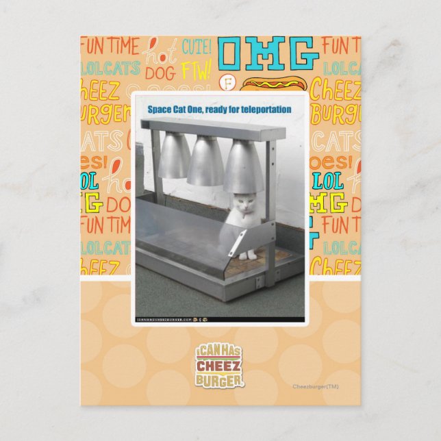 Redo för Teleportation Vykort (Framsida)