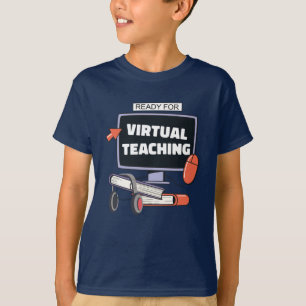 Redo för virtuell undervisning t shirt