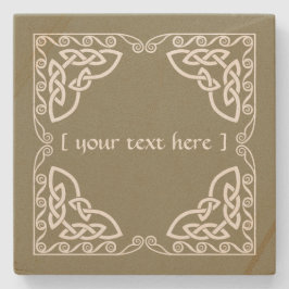 Redo Gräns-version av Celtic Knot Tribal Design Cl Stenunderlägg