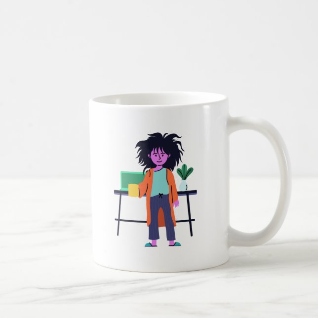Redo? Inte än. Kaffe först Kaffemugg (Höger)