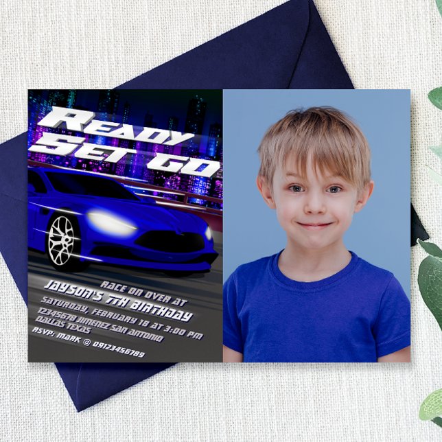 Redo Kör Start med Bild  Inbjudningar (Skapare uppladdad)