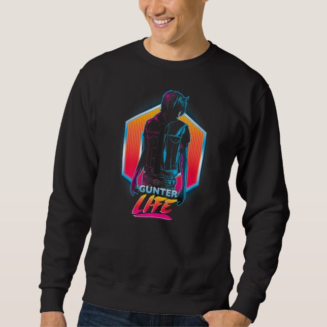 Redo Player One Gunter Life Lång Ärmad Tröja (Framsida)
