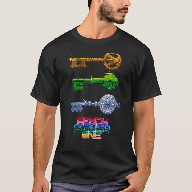 Redo Player One Nycklar T Shirt (Framsida)