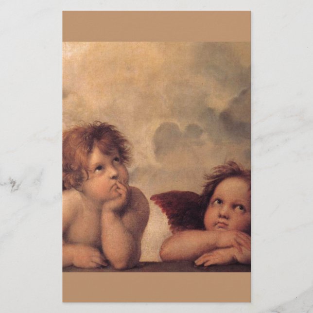 Redo Raphael vintage, gammal målarvälsignelse (Framsida)