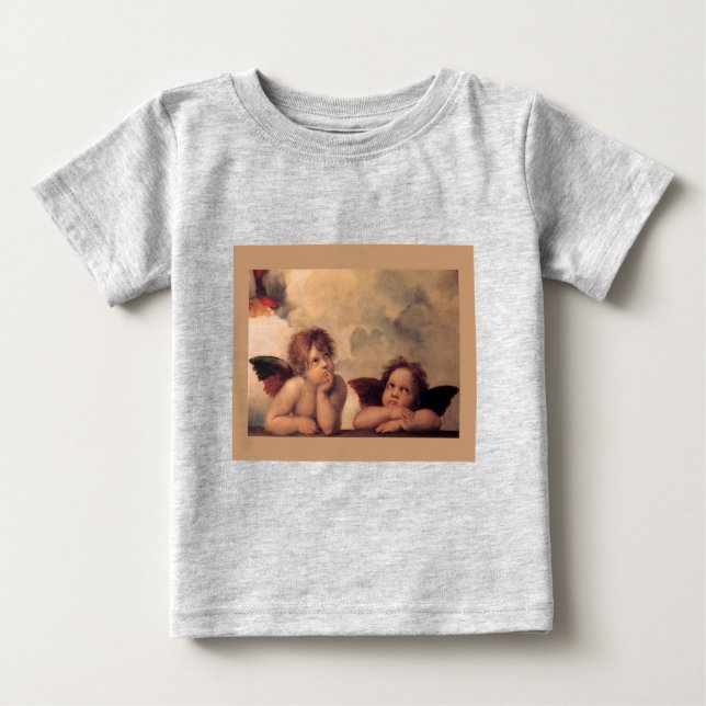 Redo Raphael vintage, gammal målarvälsignelse Tee (Framsida)