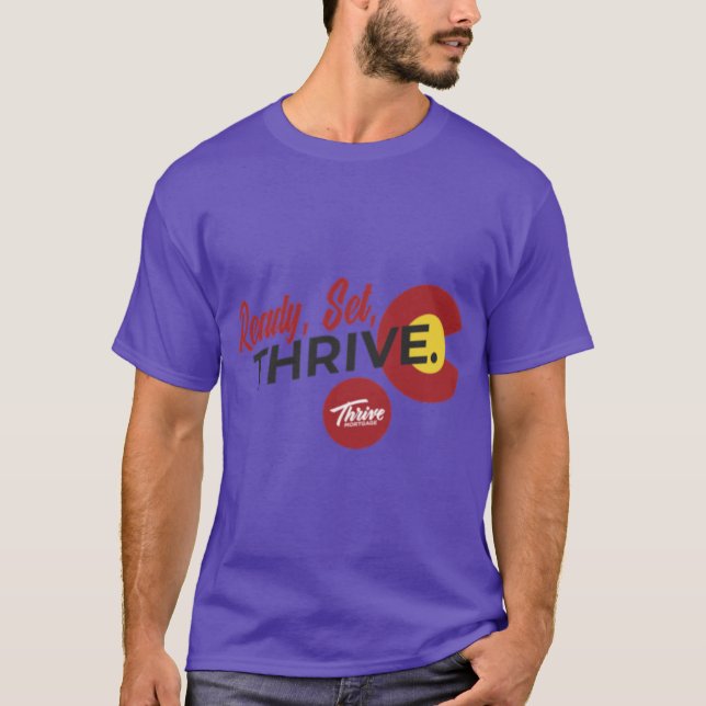 Redo Set THRIVE Colorado Boxy T Shirt (Framsida)