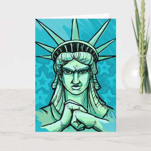 Redo som slår något frihet kort (Framsida)