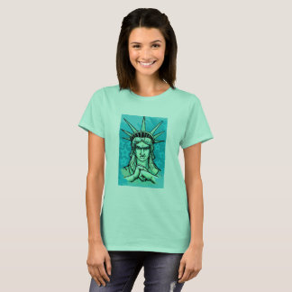 Redo som slår något frihet t-shirt