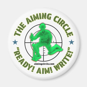 "Redo! Syfte! Skriva!" Magnet