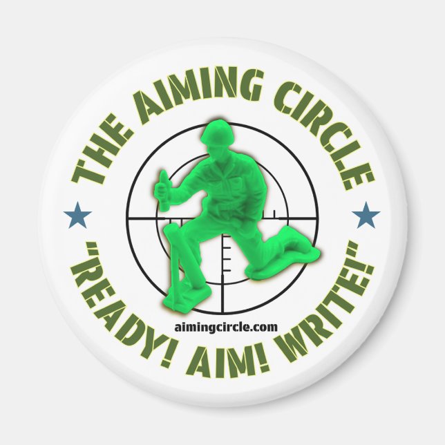 "Redo! Syfte! Skriva!" Magnet (Framsidan)