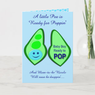 Redo till Anpassningsbarna Pop Pojke Blue Pea Kort