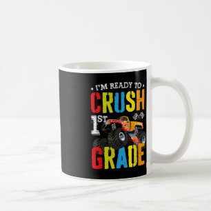 Redo till att krossa första Klass-pojken Monster L Kaffemugg