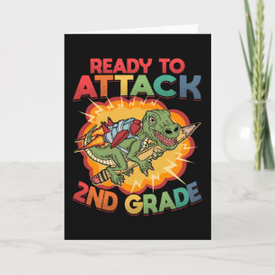 Redo till attentat mot andra Klass-dinosaur andra  Kort