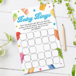Redo till babyvisningsprogram för Bingo-spel