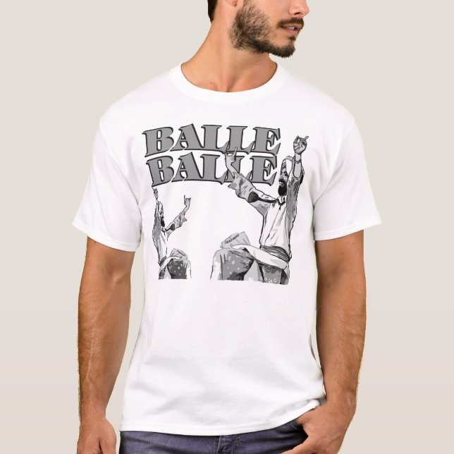 Redo till Balle Balle? Tee Shirt (Framsida)