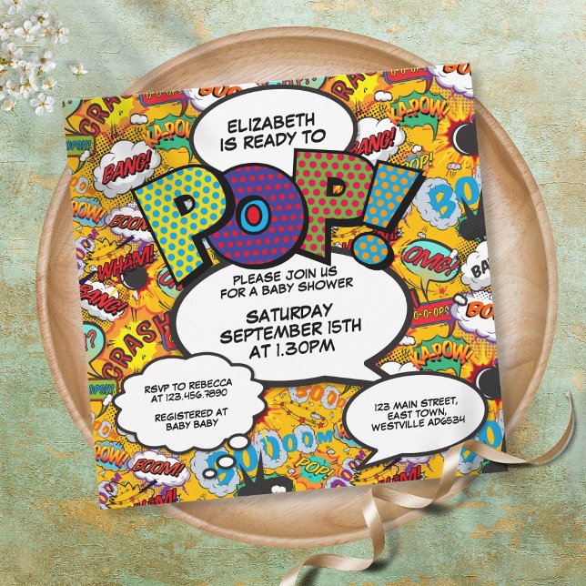 Redo till barnskor i modern Tecknad Bok Inbjudningar (Skapare uppladdad)