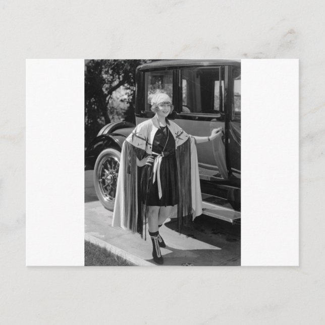 Redo till brottle, 1920-talet vykort (Framsida)