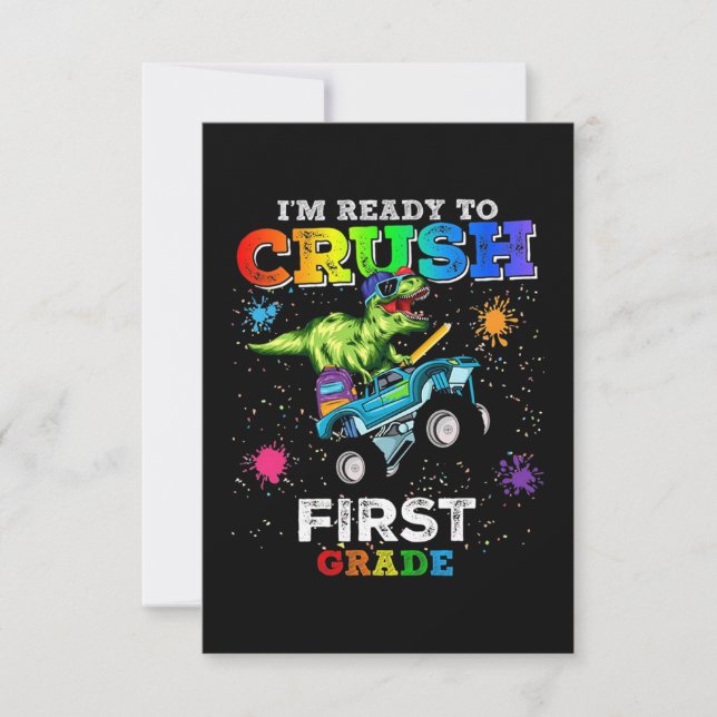 Redo till Crush 1st Klass Dinosaur (Framsida)
