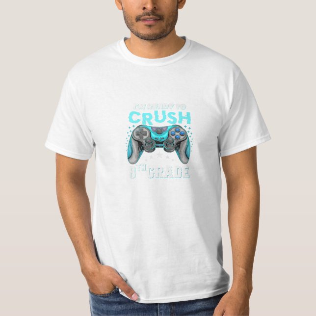 Redo till Crush 8th Klass T Shirt (Framsida)