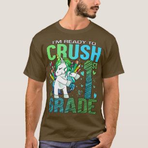 Redo till Crush First 1st Klass Back to school Uni T Shirt