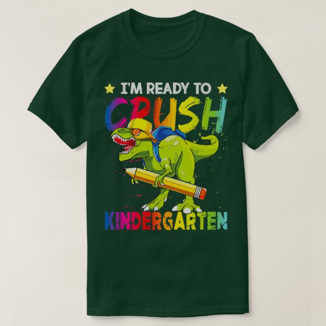Redo till Crush Kindergarten 10 T Shirt (Design framsida)
