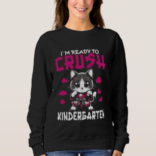 Redo till Crush Kindergarten Back to school Cat Ki T Shirt