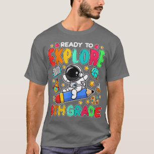 Redo till Eplore 8:e Klass Skating astronaut back  T Shirt