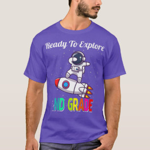 Redo till Eplore andra Klass Cute Dabbing Astronau T Shirt
