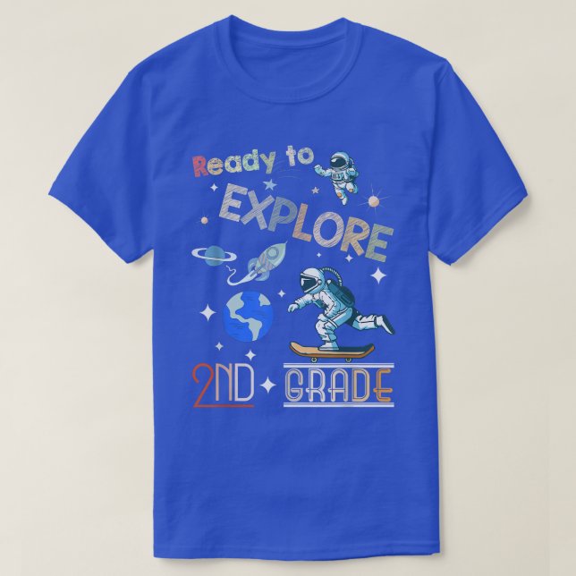 Redo till Eplore Kindergarten, Back to school Astr T Shirt (Design framsida)