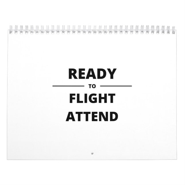 REDO TILL FLYGNING KALENDER (Omslag)