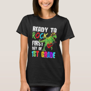 Redo till första dagen i Sten för uppspelning av f T Shirt