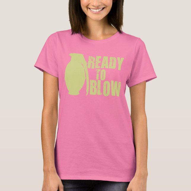 Redo till glöd t-shirt (Framsida)