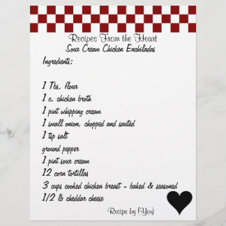 Redo till Go Recipe Sour Cream Chicken Enchiladas Reklamblad