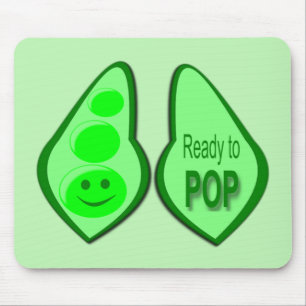 Redo till gravid Grönt av Pop Pea Musmatta
