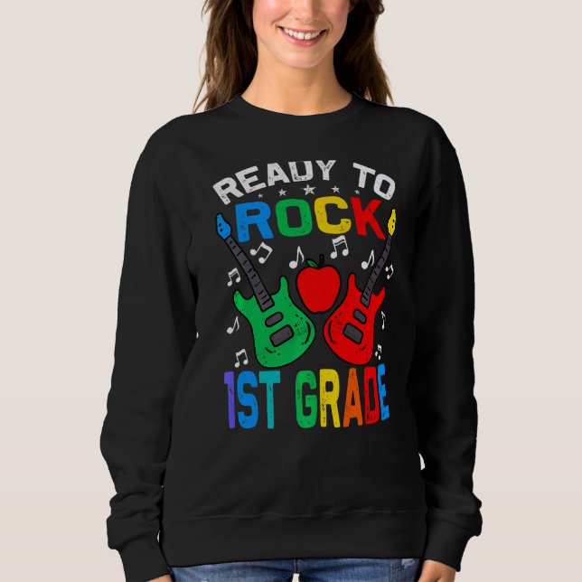Redo till Guitar Klass 1:a Sten T Shirt (Framsida)