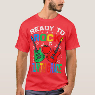 Redo till Guitar Klass fjärde Sten T Shirt